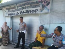 Patroli Dialogis Polsek Kediri, Pantau Keadaan Wilayah Serta Jalin Komunikasi Langsung
