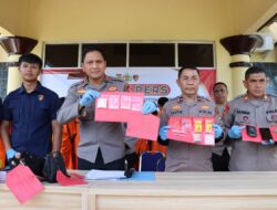 Polres Lombok Barat Ungkap Kasus Narkotika Terbesar Tahun Ini, 48 Gram Sabu Disita