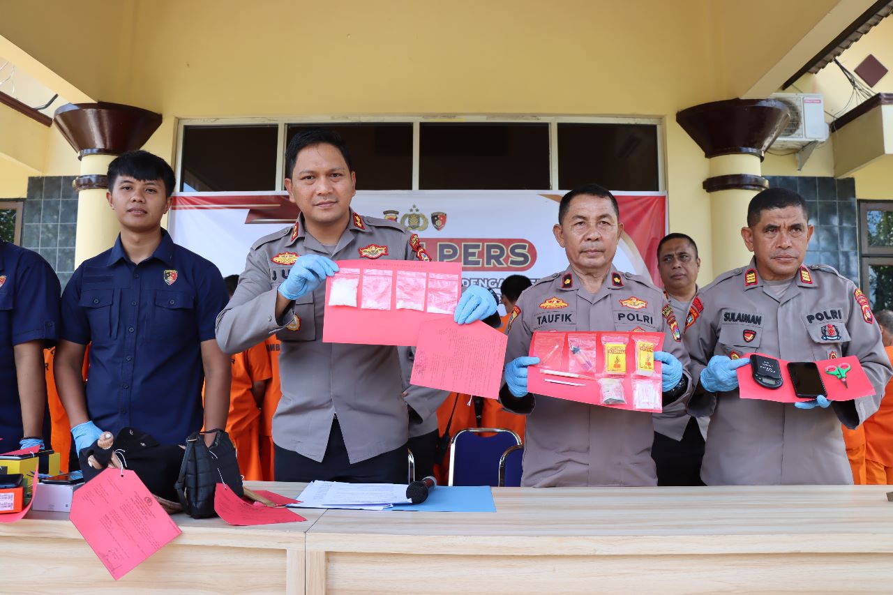 Polres Lombok Barat Ungkap Tindak Pidana Narkotika di Labuapi, Pengungkapan Terbesar Tahun Ini