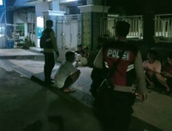 Polsek Kuripan Gelar Patroli Malam dengan Blue Light untuk Cegah Kejahatan dan Gangguan Kamtibmas