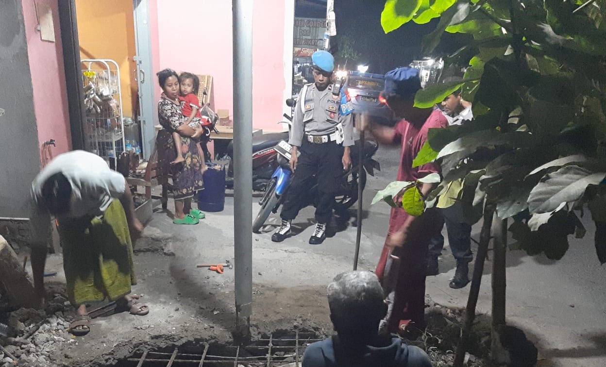 Polsek Labuapi Intensifkan Patroli Rutin, untuk Menekan Potensi Kerawanan Peredaran Narkoba