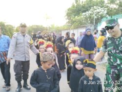 Polsek Labuapi Pastikan Keamanan dan Lancarnya Tradisi Adat Nyongkolan di Desa Bagik Polak