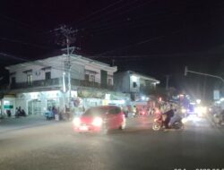 Sat Lantas Polres Lombok Barat Sukses Amankan Malam Takbir Idul Adha di Desa Bengkel