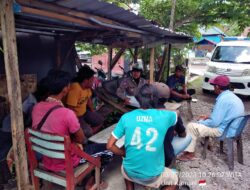 Anggota Sat Lantas Polres Lombok Barat Edukasi Para Sopir Truk demi Keselamatan Lalu Lintas di Kabupaten Lombok Barat