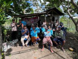 Kapolsek Kediri dan Polsek Kediri Gelar Jum’at Curhat Bersama Kelompok Tani Pade Genem di Desa Jagaraga Indah