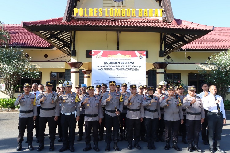 Kepolisian Resort Lombok Barat Membangun Zona Integritas untuk Pelayanan Publik yang Bermutu