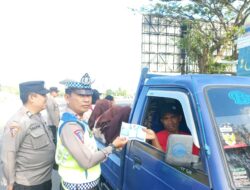 Operasi Patuh Rinjani 2023, Polisi Beri Edukasi dan Teguran Simpatik kepada Pengendara di Lombok Barat