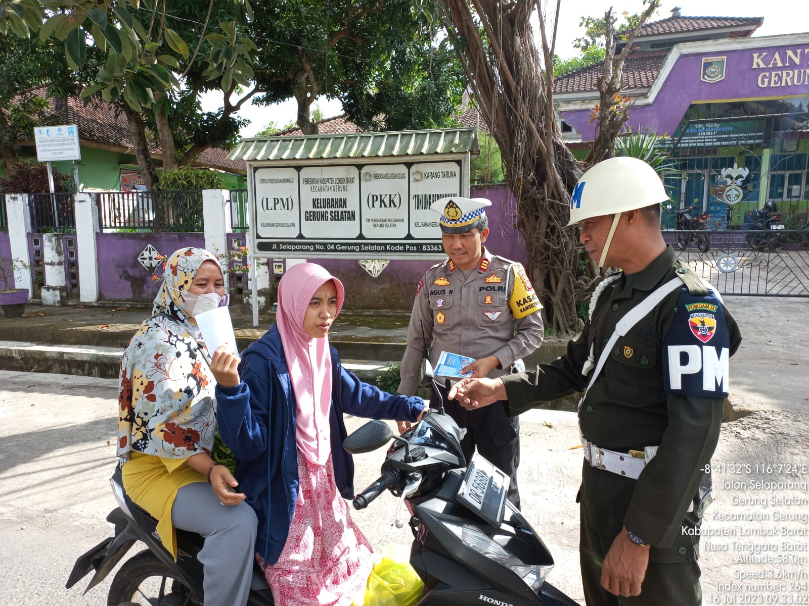 Polres Lombok Barat Gelar Ops Patuh Rinjani 2023 untuk Tingkatkan Keselamatan Berlalu Lintas di Gerung