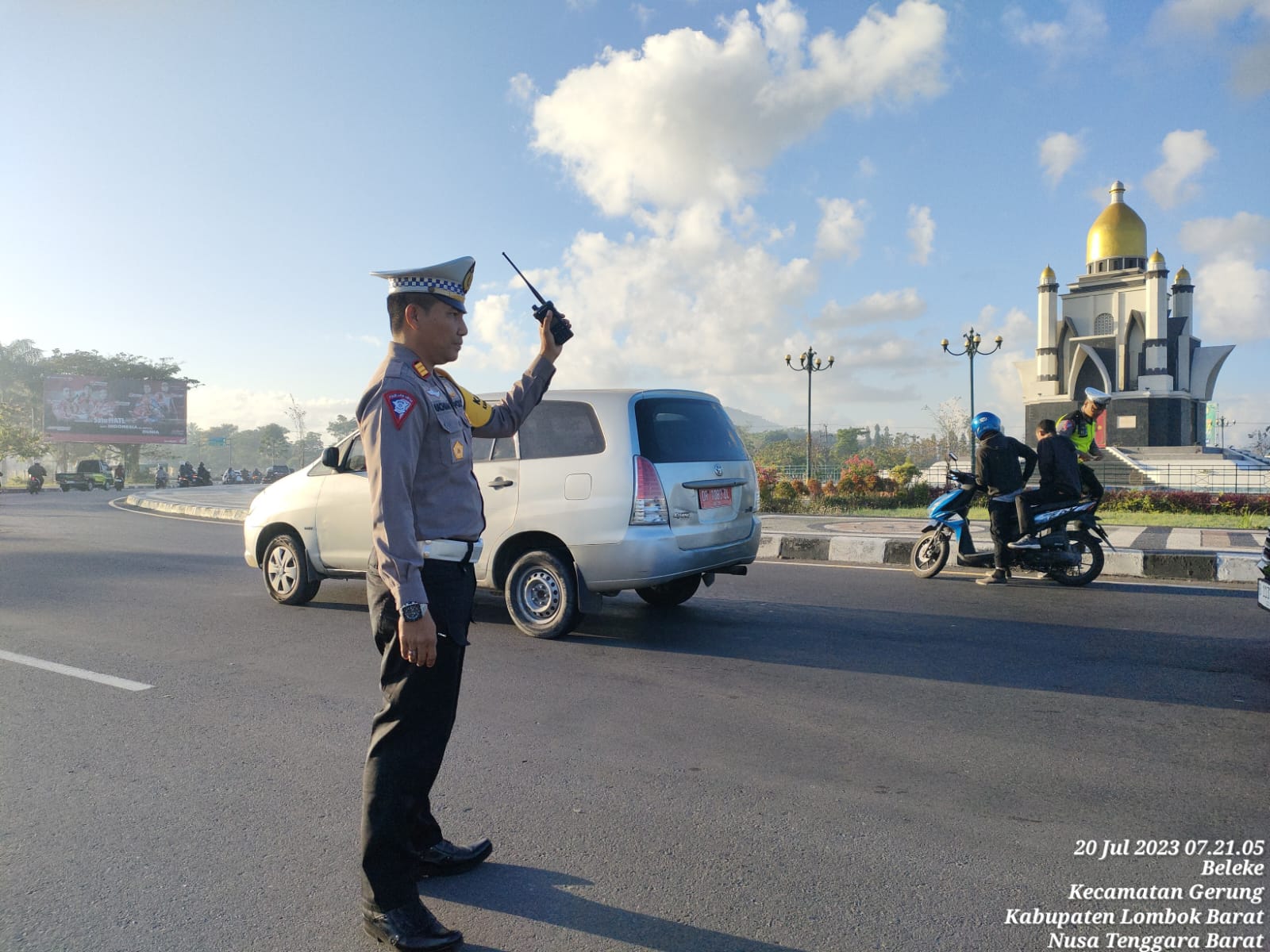 Polres Lombok Barat Gelar Strong Point