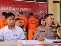 Polres Lombok Barat Mengamankan dan Pemusnahan 35,22 Gram Barang Bukti Narkotika dalam Operasi Selama Satu Bulan