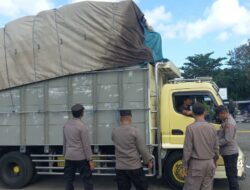 Polsek Kawasan Pelabuhan Lembar Meningkatkan Keamanan dengan Pemeriksaan Ketat di Pelabuhan