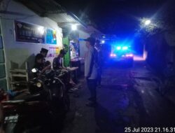 Patroli Rutin Polsek Labuapi di Wilayah yang Rawan Narkoba, Sampaikan Himbauan Pencegahan Narkoba