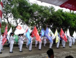 Sorong Serah Kirab Pemilu Tahun 2024 di Lombok Barat Berlangsung Meriah dan Lancar