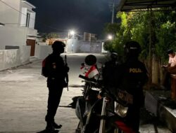 Interaksi Sat Samapta Polres Lombok Barat, Lakukan Patroli dan Sosialisasi Kemos di Beberapa Wilayah