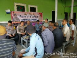 Jumat Curhat Kapolsek Labuapi, Warga Perumahan Grand Muslim Ungkap Masalah Kamtibmas