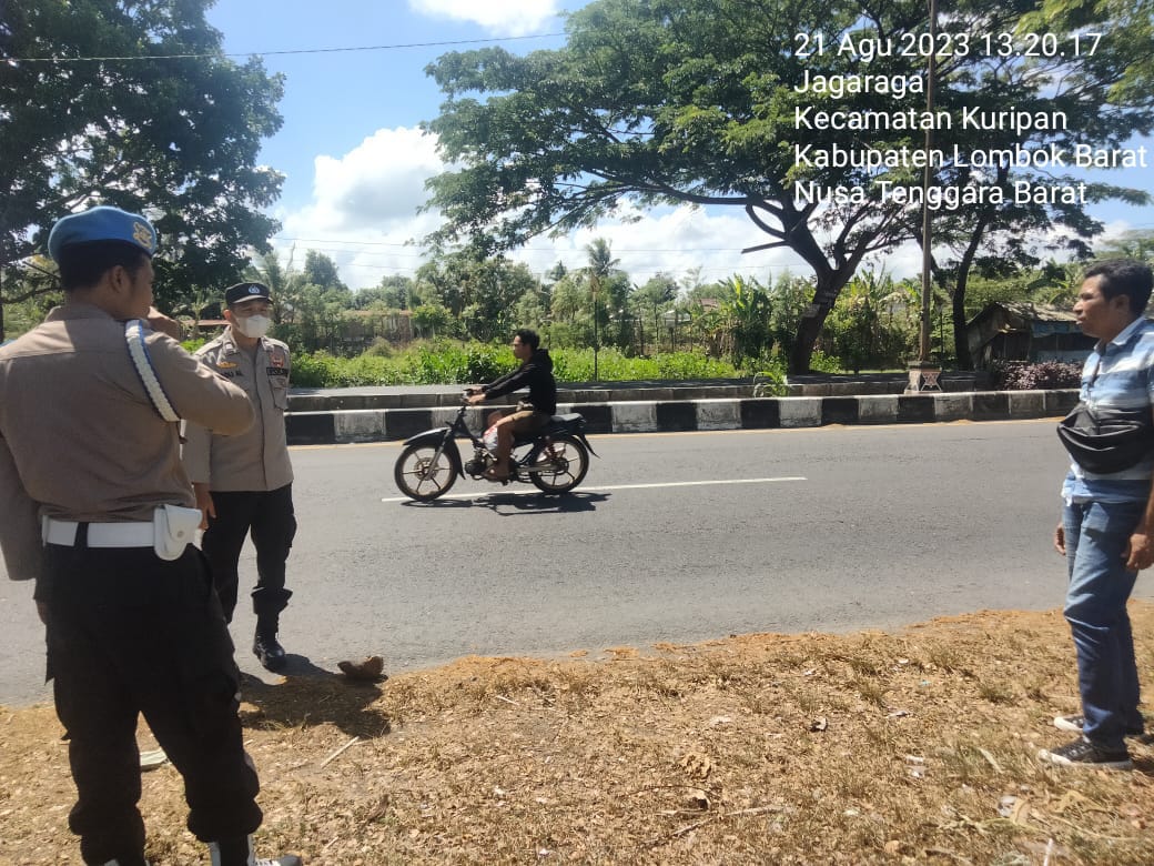 Patroli Rutin, Ini Cara Polsek Kuripan Jaga Keamanan dan Ketertiban Masyarakat