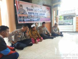 Polisi dan Masyarakat Dusun Karang Bangket Kuranji Curhat Soal Kamtibmas