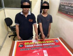 Dua Pria Diamankan Polisi karena Diduga Punya Sabu, Ini Peran Satgas Kampung Bebas Narkoba Desa Karang Bongkot