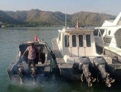Satpolairud Polres Lombok Barat Rutin Lakukan Pemeliharaan Kapal Patroli