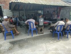 Bersama Warga, Kapolsek Labuapi Bahas Narkoba dan Kamtibmas