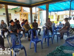 Jalin Sinergitas dengan Masyarakat, Kapolsek Lembar Hadiri Jumat Curhat di Desa Mareje