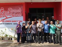 Kapolres Lombok Barat Resmikan Rumah Kebangsaan, Tempat Generasi Muda Berinovasi