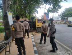 Patroli Polsek Gerung Antisipasi 3C dan Gangguan Kamtibmas Lainnya di Wilayahnya