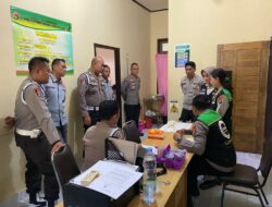 Polres Lombok Barat Gelar Tes Urine untuk Personil Sipropam