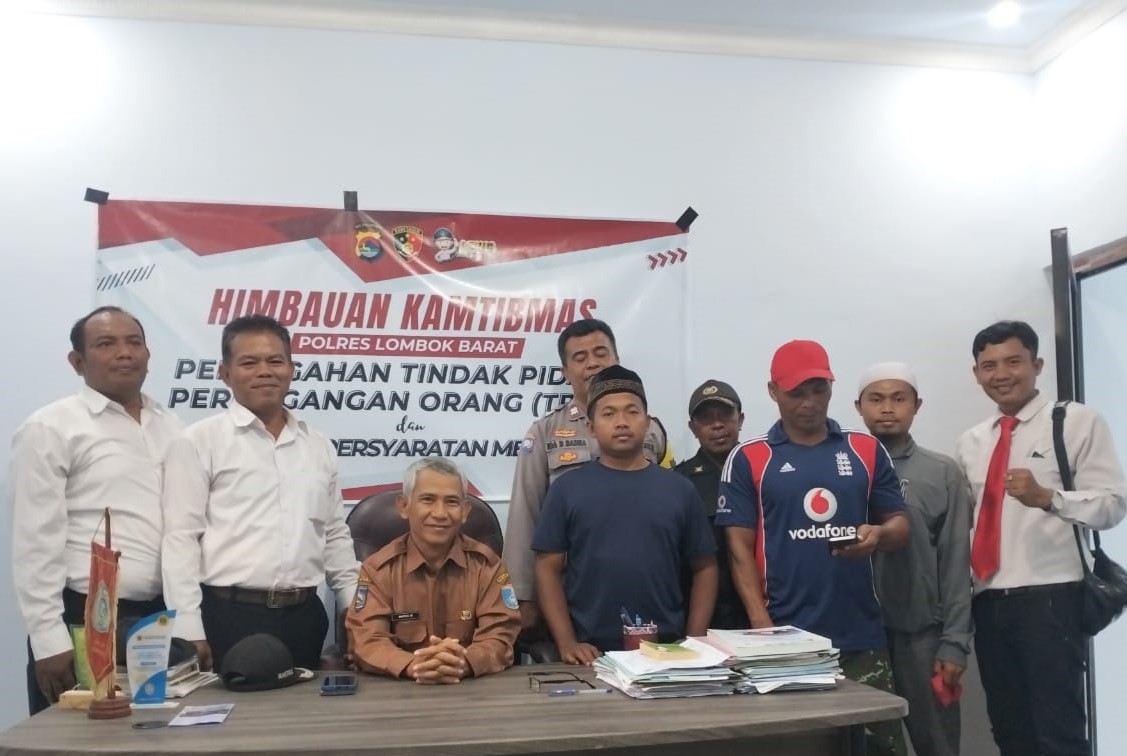 Polsek Batulayar Sosialisasikan Pencegahan TPPO