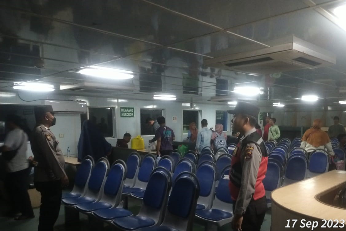 Polsek Kawasan Pelabuhan Lembar Tingkatkan Pengamanan