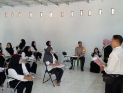 Polsek Kediri Sosialisasikan Pencegahan TPPO kepada Masyarakat Desa Lelede