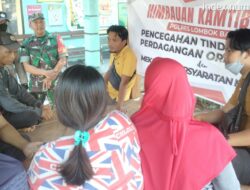 Polsek Kuripan Sosialisasikan TPPO di Dusun Kuripan I, Beri Tips Aman Bekerja ke Luar Negeri