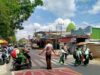Polsek Labuapi Cegah Gangguan Lalu Lintas di Depan SDN 1 Labuapi
