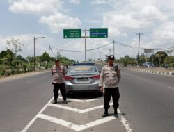 Polsek Labuapi Patroli Jalur Bypass BIL 2, Antisipasi Kejahatan dan Gangguan Kamtibmas