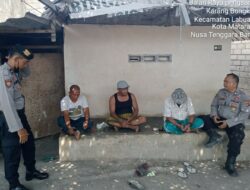 Polsek Labuapi Patroli Zona Barat, Cegah Peredaran Narkoba di Karang Bongkot