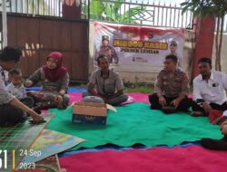 Program Minggu Kasih Polsek Lembar, Jalin Kemitraan dengan Masyarakat