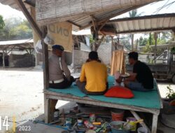 Polsek Lembar Siap Mencegah Gangguan Kamtibmas dengan Patroli Monitoring