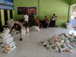 Polsek Sekotong Amankan dan Pantau Penyaluran CBP untuk Masyarakat