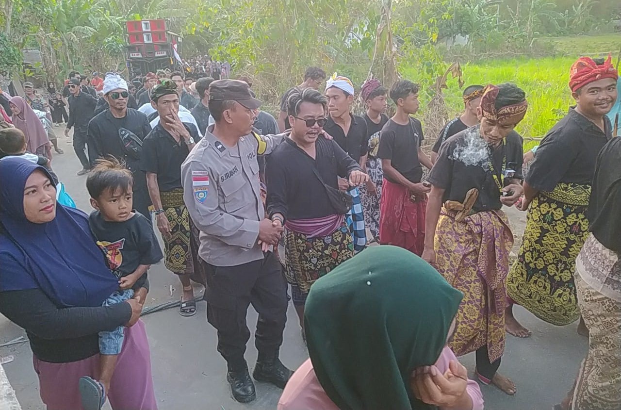 Polsek Sekotong Amankan Tradisi Adat Nyongkolan di Dua Lokasi