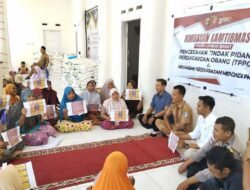 Polsek Sekotong Sosialisasikan UU TPPO dan Cara Kerja di Luar Negeri yang Aman