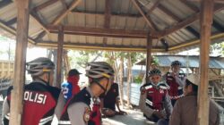 Sat Samapta Polres Lombok Barat Patroli Bersepeda