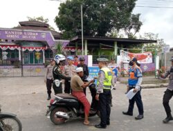 Sipropam Polres Lombok Barat Awasi Ketat Pelaksaan Operasi Zebra Rinjani
