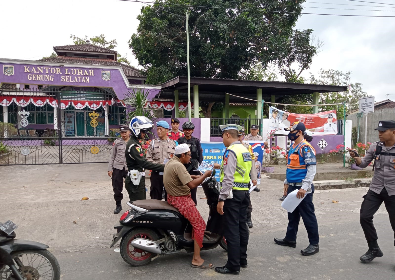 Sipropam Polres Lombok Barat Awasi Ketat Pelaksaan Operasi Zebra Rinjani