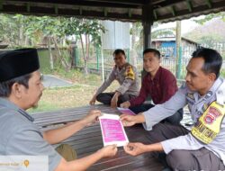 Kanit PPA Polres Lombok Barat Sosialisasikan Pencegahan dan Pemberantasan TPPO di Desa Lembar Selatan