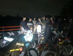 Tim Patroli Polres Lombok Barat Imbau Anak Muda untuk Tidak Nongkrong di Malam Hari