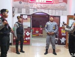 Polres Lombok Barat Patroli Preventif di Kantor KPU