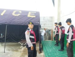 Polres Lombok Barat Patroli Amankan Gudang KPU
