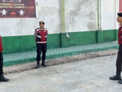 Polres Lombok Barat Amankan Gudang KPU Jelang Pemilu 2024