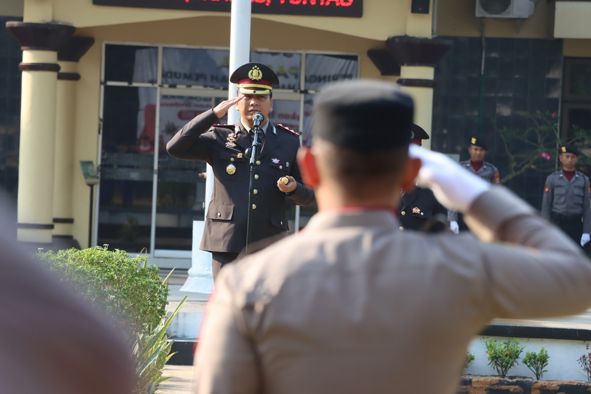 Polres Lombok Barat Gelar Upacara Peringatan Hari Sumpah Pemuda ke-95