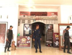 Polres Lombok Barat Sterilisasi Kantor KPU Jelang Pemilu 2024